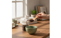 Small Mini Wooden Spoon Compact Wooden Spoon with Short Handle Lightweight Long-Lasting for Condiments
