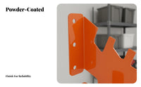 Woodcutting Saw Holder Chain Saws Storage Rack Sturdy Hooks Wall Mount for Workshop, Shed