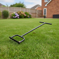 Promotes Root Growth Manual Lawn Aerator Heavy Duty Spike Soil Aerator Grass Aeration Tool for Homeowners, Gardeners, Garden, Yard