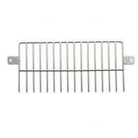Unobstructed Design Wire Grate Drain Guard Mounting Tabs Rectangular Drain Guard Debris Blocker Home Drainage Vertical Rods for Roof, Balcony, Side Wall