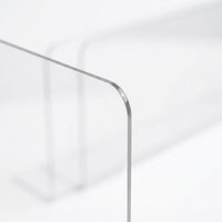 Acrylic Drawer Divider L-Shaped Removable, Storage Organizer for Living Room Kitchen Separator Dividers
