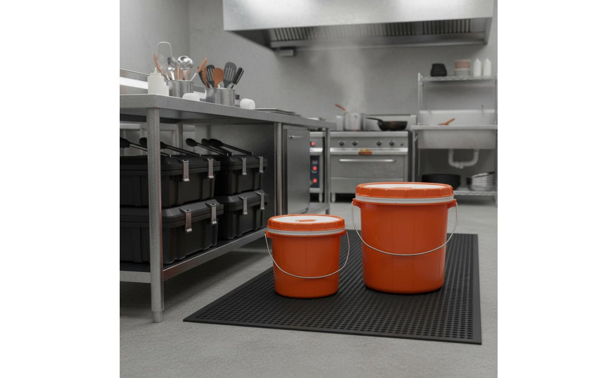 Portable Thermal Container Thickened Wall Hot Food Transport Container Insulated Beverage Barrel Leakproof Closure Beverage Ice