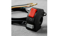 Wired Motorcycle Handlebar Switch Compact Motorcycle Switch Assembly Slim Wear-Resistant for DIY Mechanics