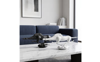 Horse Figurine Sleek Horse Sculpture Decorative Metal Ornament for Art Collectors, Entryway, Study, Bookshelf