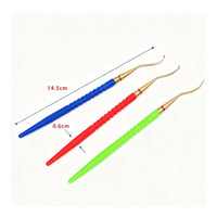 3 Pieces Non-Scratch Diving O-Seal Removal Tool Ergonomic Grip O-Seal Pick Set Underwater Regulator Tool for Equipment Maintenance