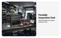 Telescoping Inspection Mirror Telescopic Rod Automotive Inspection Mirror Hand Tool Sturdy Duty Anti-Rust for Mechanics