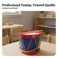 Easy to Play Children's Snare Drum Improves Hand-Eye Coordination Early Education Music Toy Safe Materials for Toddlers, Preschool, Playroom