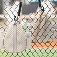 Lightweight Tennis Racket Backpack Multi-Functional Pickleball Backpack Portable Pickleball Bag Water-Resistant for Amateurs, Sports Training, Travel
