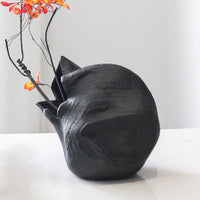 Wabi-sabi Abstract Art Irregular Vase for Model Rooms, Sales Offices, Living Rooms, Dining Rooms