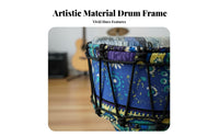 Rich Resonant Sound Djembe Drum Early Education Tool Percussion Instrument Portable Rope Tuning System for Beginners, Children, Musicians, Music Class, Live Performance, Home Practice, Jam Sessions