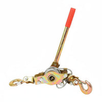 Non-Slip Handle Wire Rope Tensioner Safety Latch Hooks Ratchet Puller for Riggers, Workshops, Fencing, Vehicle Recovery