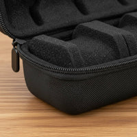 5 Compartment Watch Case Debris-Resistant-Resistant 5 Compartment Watch Travel Case Timepiece Organizer Foam Interior Fastener