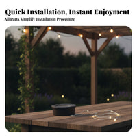 Solar Lantern Decorative Solar Hanging Lantern Easy to Install for Home Decoration