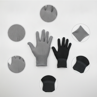 Anti-Static Nylon Knit Work Gloves for Outdoor Dust-Free Operations