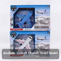 RC Passenger Plane Toy Gift Box Packaging Remote Control Airplane Easy to Toy Plane Driver Able Model Airplane for Children, Kids, Night Flying