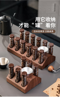 咖啡豆分装试管单次保存收纳试管展示瓶茶叶药材闻香瓶存储密封瓶.