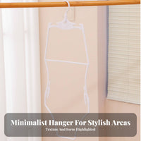 Non-Slip Plastic Swimwear Hanger Professional Quality Swimsuit Display Hanger Long-Lasting for Boutique Owners, Retailers, Laundry Room