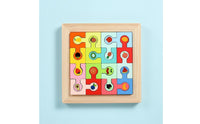 Parent-Child Interaction Wooden Shape Game Colorful Shape Matching Board Fine Movement Skills for Preschoolers, Kindergarten