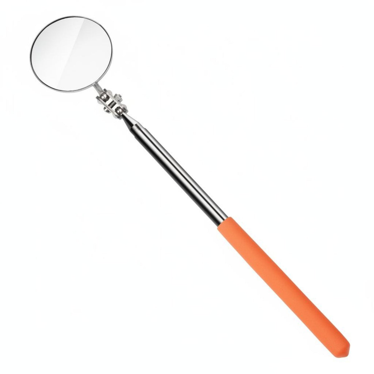 Extendable Undercar Mirror Portable Telescopic Inspection Mirror Hand Tool Long-Lasting Design for Technicians