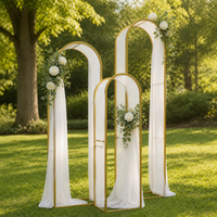 Wedding Arch Stage Decor Set for Aisle and Event Decoration