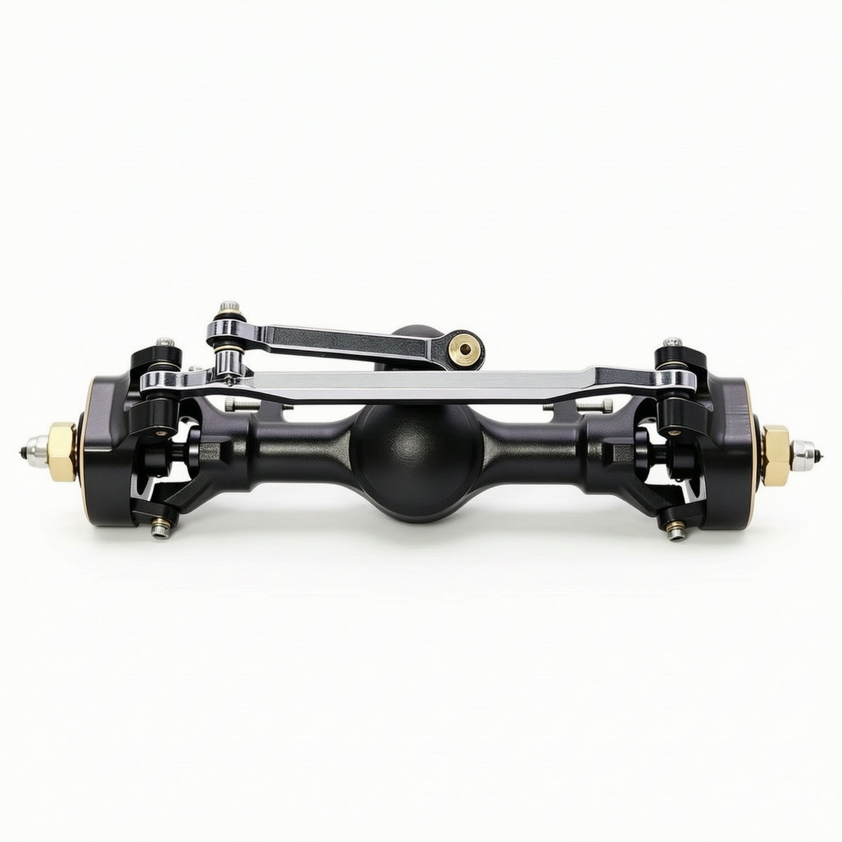 RC Crawler Axle with Brass Knuckles 1/24 Scale SCX24 Axle Assembly Part Hardened Steel Heavy-Duty for Rock Crawling