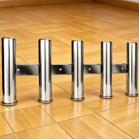 Boat Fishing Rod Holder Heavy Duty 5-Tube Fishing Rod Holder No Sharp Edges for Anglers, Yacht, Marine