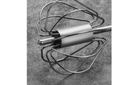 Stainless Steel Rotating Push Whisk Handheld Semi-Automatic Whisk Rust-Resistant Egg Beater Long-Lasting for Bakers, Baking
