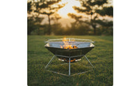 Briquette Grill with Carry Bag Convenient Portable Grill with Storage Bag for Campers, Backpackers, Picnics