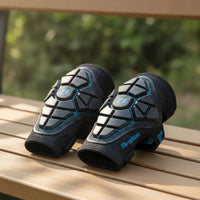 Open-Style Knee Pads Segmented Knee Pads with Hard Hard Outer Covering-Friendly Guarding Gear for Children, Kids, Balance Bike