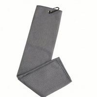 Golf Towel with Carabiner Clip Absorbent Waffle Weave Golf Towel Fast-Drying Portable for Golfers, Outdoor Sports
