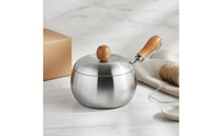 Infant Meal Pot Multiuse Stainless Steel Milk Pot Induction Cookware for Dorm