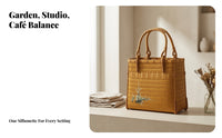 Handwoven Bamboo Bag with Handle