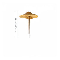 Artificial Toadstool Statue Lifelike Design Simulation Toadstool Sculpture