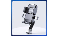 360 Degree Rotating Motorcycle Phone Mount Quick-Release Motorcycle Phone Holder One-Handed Shock-Absorbing for Motorcyclists, Delivery Riders, Rough Roads