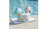 Non-Inflatable Kids Swim Vest with Arm Wings Cartoon Print Children's Puddle Floater Toddler Floaties Vest for Toddlers, Beginners, Beach, Water Park
