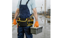 Tool Waist Bag Waterproof Waist Tool Bag Work Gear Multiple Pockets Reinforced