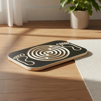 Wooden Maze Balance Board Indoor Workout Maze Balance Board Physical