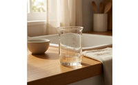 4 Pieces Clear Metric Markings Borosilicate Glass Beaker Writing Area Graduated Measuring Beaker Heat-Resistant