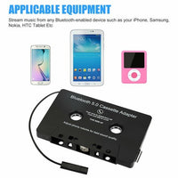 Car Bluetooth 5.0 Tape Converter, Cassette Adapter