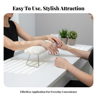 Soft & Comfortable Nail Hand Rest Easy to Clean Nail Art Hand Rest Long-Lasting for Manicurists, Beauty Professionals, Home Use, Travel