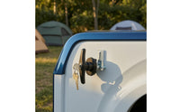 T-Handle Lock with Keys Keyed T-Handle Lock Chrome-Plated Zinc Alloy for Storage Door, Trailer