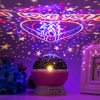 Galaxy projection lamp Colorful Projection Night Light Gift concept for Bedroom, Children