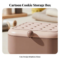 With Lid Cartoon Sewing Tool Set Compact Needle and Thread Kit Multi-Color Threads for Travelers, Beginners, Home, Dorm Room, Outdoor