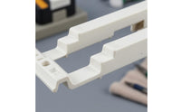 White Piano-Style Key Strip Replace Worn Keys White Gloss Keytops