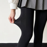Tights for Women High Waist with Control and Lifting, Footless for Autumn Winter, 100g Warm Shaping Design