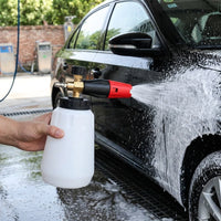 Spray Bottle for Car Cleaning and Car Wash, High Pressure Pump Sprayer with Copper Foam Lance, Quick Release Adjustable Nozzle