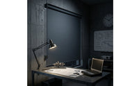 Blackout Roller Blind Long-Lasting Blackout Roller Shade Window Blind with Pull Chain Thick Shade Loop Chain Compact Design