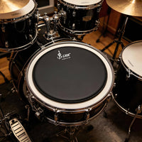 Wear Resistant 14 Inch Black Drum Head Anti-Slip Musical Instrument Accessory for Drummers