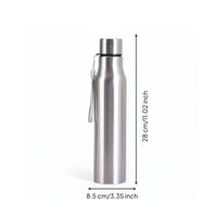 Stainless Metal Water Bottle Leak-Resistant Lid Insulated Sports Kettle with Strap Sweat Insulated Vacuum Bottle for Outdoor, Gym, Camping