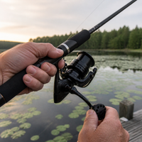 Lightweight Carbon Fiber Spinning Fishing Reel for Long Casting